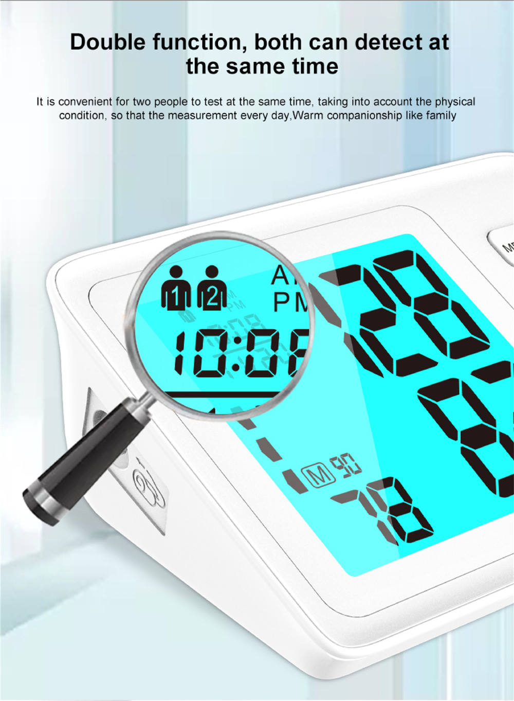 Augšdelma digitālais asinsspiediena mērītājs U83Z (5)