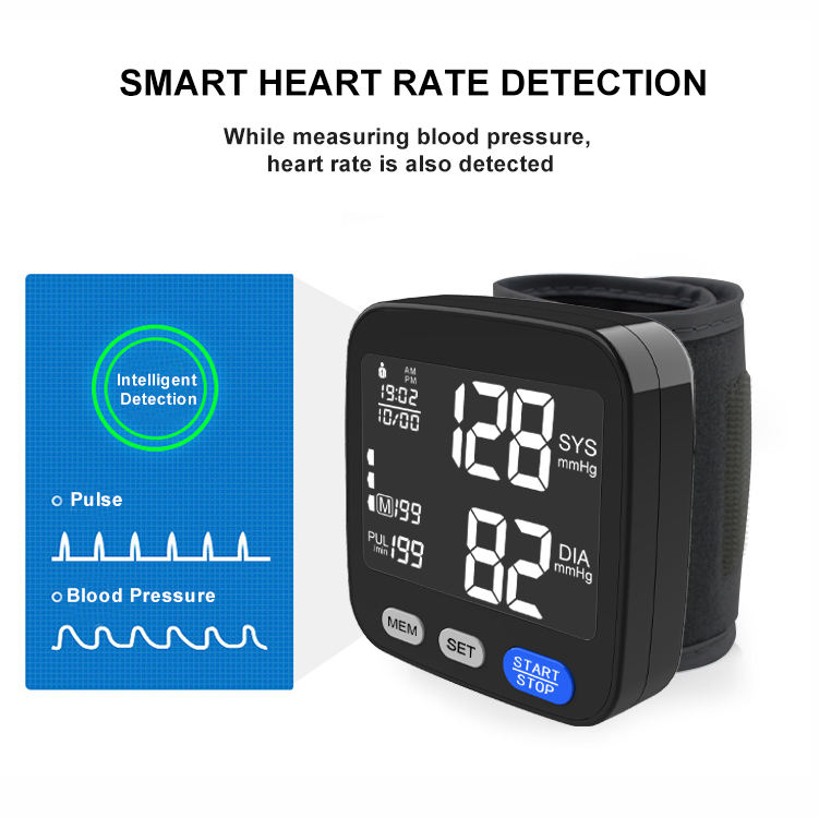 Automatic wrist blood pressure monitor U62GH (5)
