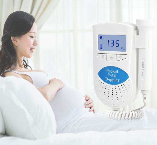 เครื่องวัดอัตราการเต้นของหัวใจทารกในครรภ์ Doppler อัลตราซาวนด์ (5)