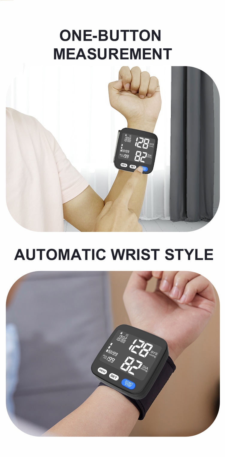 Automatic wrist blood pressure monitor U62GH (8)